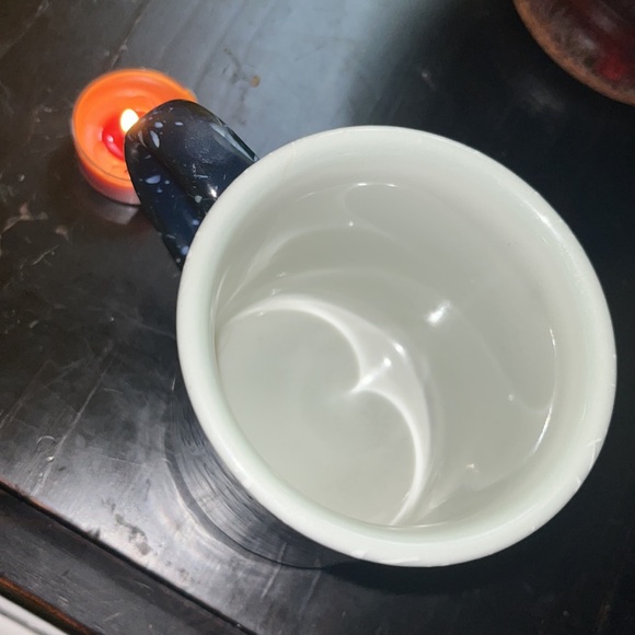 Speckled Otagiri Goose mug Japan Blue and white - Picture 4 of 7